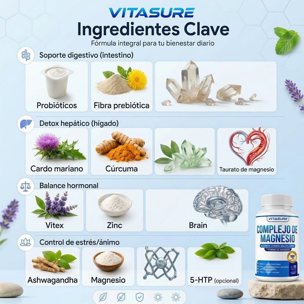 Vitasure® Complejo de Magnesio Avanzado